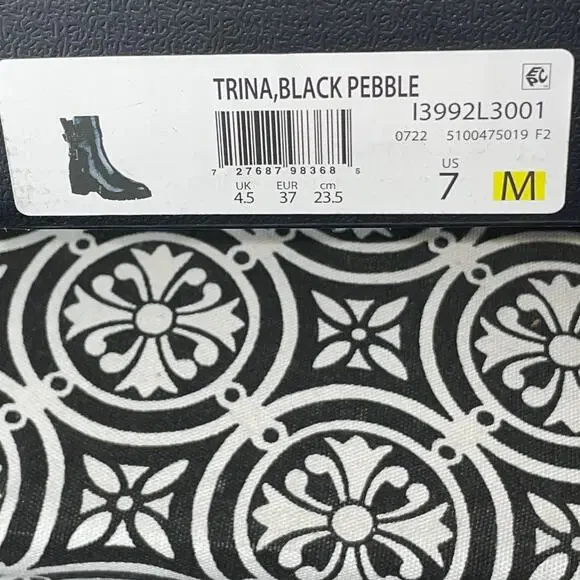 NATURALIZER Trina Mid Shaft Boots, black pebble, 7 - Picture 9 of 11